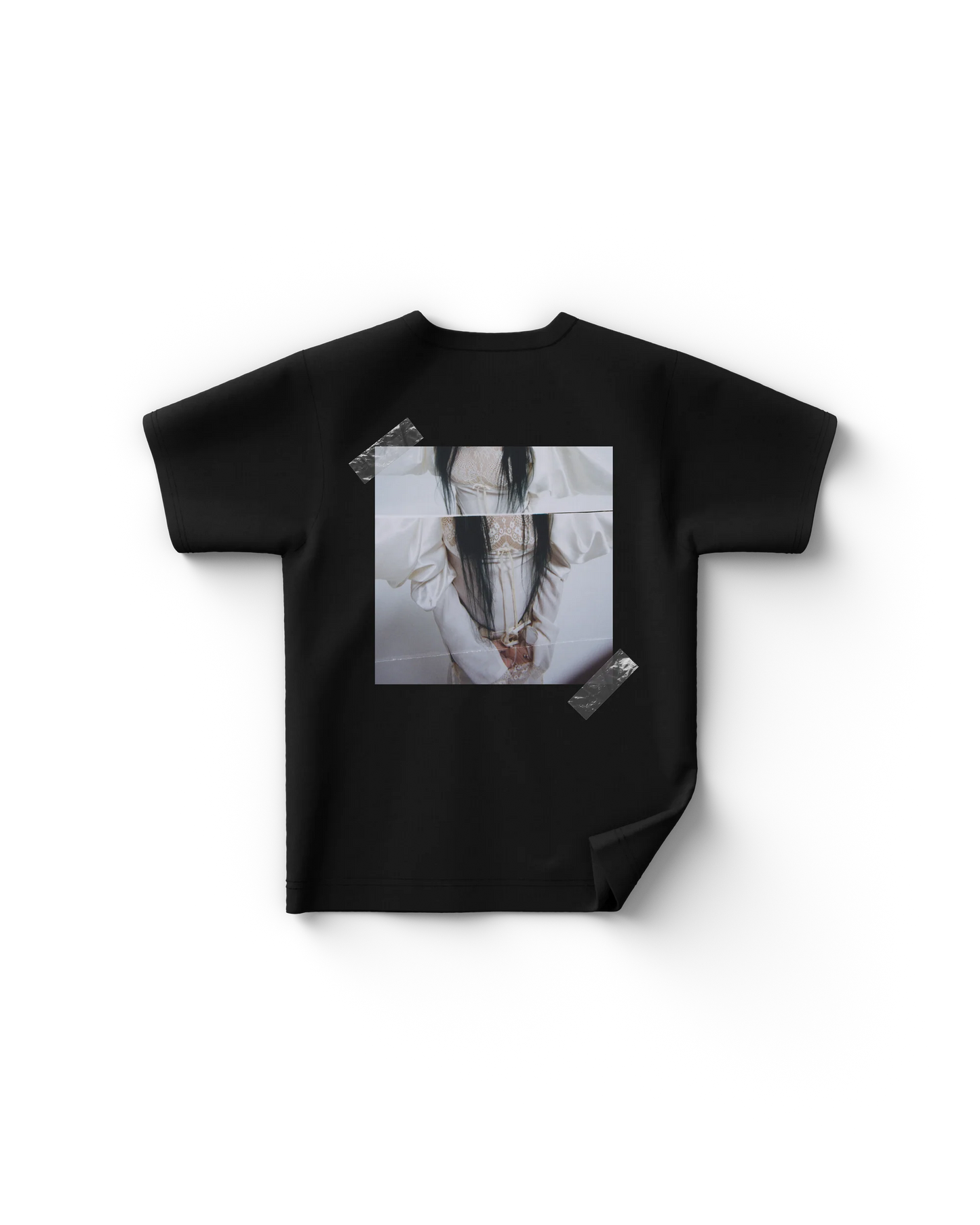 Taped Photo T-Shirt