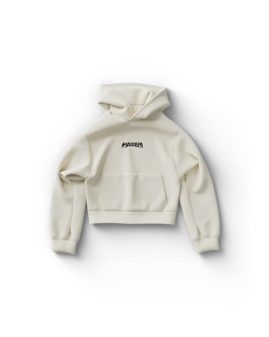 Dual Photo Cropped Hoodie